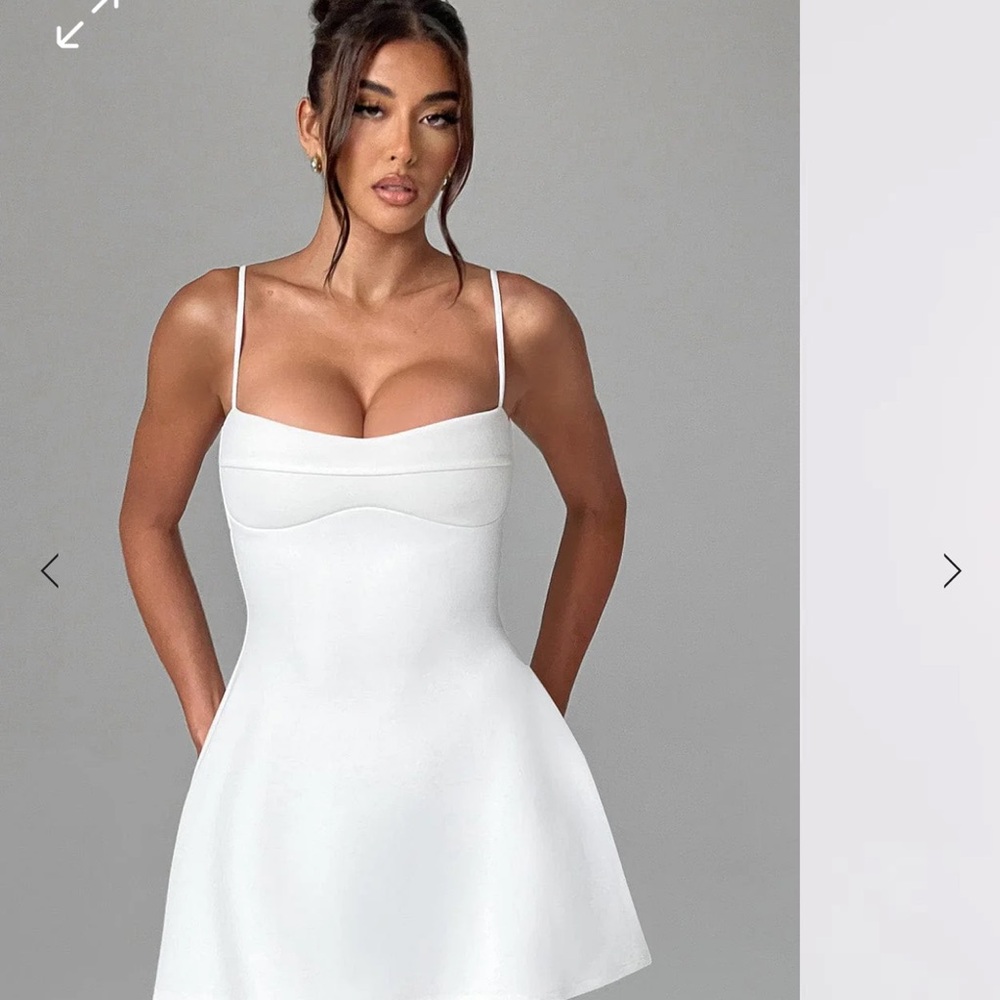 Babyboo White Dress NWT